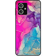 iSaprio Glossy Cover Purple Ink Motorola Moto G54 5G / G54 5G Power Edition - Phone Cover