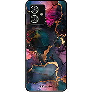 iSaprio Glossy Cover Dark Marble 10 Motorola Moto G54 5G / G54 5G Power Edition - Phone Cover