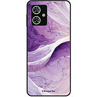 iSaprio Glossy Cover Purple Paint 10 Motorola Moto G54 5G / G54 5G Power Edition - Phone Cover