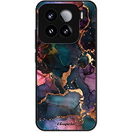 iSaprio Glossy Cover Dark Marble 10 Xiaomi 15 - Phone Cover