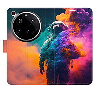 iSaprio Flip case Astronaut in Colours 02 for Xiaomi 15 Ultra - Phone Case
