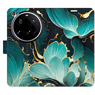 iSaprio Flip Case Blue Flowers 02 for Xiaomi 15 Ultra - Phone Case