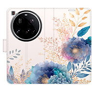 iSaprio Flip case Ornamental Flowers 03 for Xiaomi 15 Ultra - Phone Case