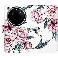 iSaprio Flip Case Pink Flowers for Xiaomi 15 Ultra - Phone Case