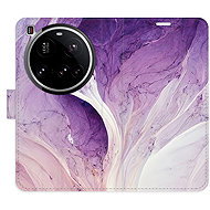 iSaprio Flip Case Purple Paint for Xiaomi 15 Ultra - Phone Case