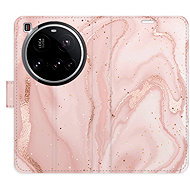 iSaprio Flip Case RoseGold Marble for Xiaomi 15 Ultra - Phone Case