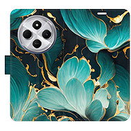 iSaprio Flip case Blue Flowers 02 for Xiaomi Redmi 14C / Poco C75 - Phone Case