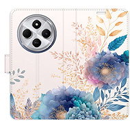 iSaprio Flip case Ornamental Flowers 03 for Xiaomi Redmi 14C / Poco C75 - Phone Case