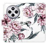 iSaprio Flip case Pink Flowers for Xiaomi Redmi 14C / Poco C75 - Phone Case