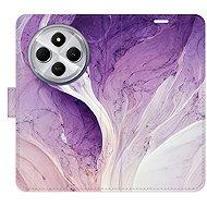 iSaprio Flip case Purple Paint for Xiaomi Redmi 14C / Poco C75 - Phone Case