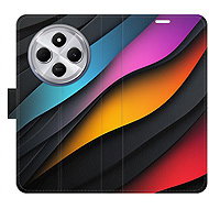 iSaprio Flip case colour Waves for Xiaomi Redmi 14C / Poco C75 - Phone Case