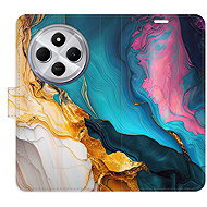 iSaprio Flip case Colourful Marble for Xiaomi Redmi 14C / Poco C75 - Phone Case
