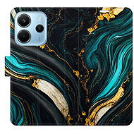 iSaprio Flip case Dark Paint for Xiaomi Redmi Note 14 - Phone Case