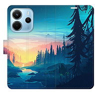 iSaprio Flip case Magical Landscape for Xiaomi Redmi Note 14 - Phone Case