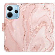 iSaprio Flip case RoseGold Marble for Xiaomi Redmi Note 14 - Phone Case