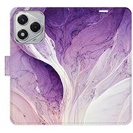 iSaprio Flip Case Purple Paint for Honor 400 Lite - Phone Case