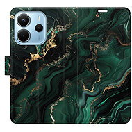 iSaprio Flip case Emerald 02 for Xiaomi Redmi Note 14 - Phone Case
