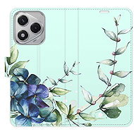 iSaprio Flip Case Blue Flowers for Honor 400 Lite - Phone Case