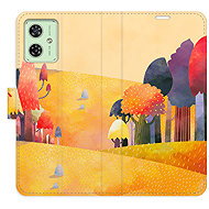 iSaprio Autumn Forest Flip Case for Motorola Moto G54 5G / G54 5G Power Edition - Phone Case