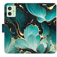iSaprio Flip Case Blue Flowers 02 for Motorola Moto G54 5G / G54 5G Power Edition - Phone Case
