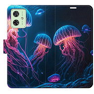 iSaprio Flip case Jellyfish for Motorola Moto G54 5G / G54 5G Power Edition - Phone Case