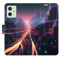 iSaprio Flip case Modern City for Motorola Moto G54 5G / G54 5G Power Edition - Phone Case