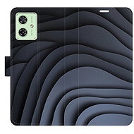 iSaprio Flip case Dark Waves for Motorola Moto G54 5G / G54 5G Power Edition - Phone Case