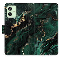 iSaprio Flip Case Emerald 02 for Motorola Moto G54 5G / G54 5G Power Edition - Phone Case