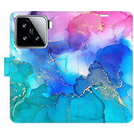 iSaprio Flip Case BluePink Paint for Xiaomi 15 - Phone Case