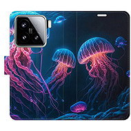 iSaprio Flip case Jellyfish for Xiaomi 15 - Phone Case