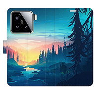 iSaprio Flip case Magical Landscape for Xiaomi 15 - Phone Case