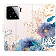iSaprio Flip case Ornamental Flowers 03 for Xiaomi 15 - Phone Case