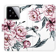 iSaprio Flip Case Pink Flowers for Xiaomi 15 - Phone Case