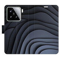 iSaprio Flip case Dark Waves for Xiaomi 15 - Phone Case