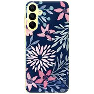 iSaprio Leaves on Blue - Samsung Galaxy A15 / A15 5G - Phone Cover