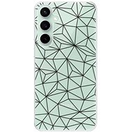 iSaprio Abstract Triangles 03 - black - Samsung Galaxy S23 FE - Phone Cover