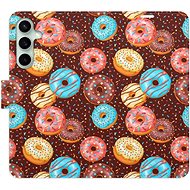 iSaprio flip pouzdro Donuts Pattern pro Samsung Galaxy S23 FE - Phone Case