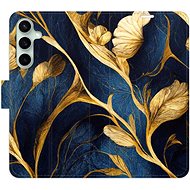 iSaprio flip case GoldBlue for Samsung Galaxy S23 FE - Phone Case