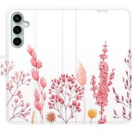 iSaprio flip case Pink Flowers 03 for Samsung Galaxy S23 FE - Phone Case