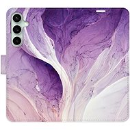 iSaprio flip case Purple Paint for Samsung Galaxy S23 FE - Phone Case