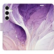 iSaprio flip case Purple Paint for Samsung Galaxy S24 - Phone Case