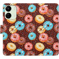 iSaprio flip pouzdro Donuts Pattern pro Xiaomi Redmi 13C - Phone Case