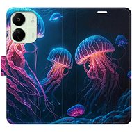 iSaprio flip case Jellyfish for Xiaomi Redmi 13C - Phone Case