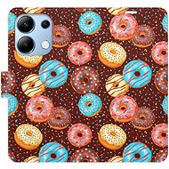 iSaprio flip pouzdro Donuts Pattern pro Xiaomi Redmi Note 13 - Phone Case