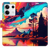 iSaprio flip puzdro Colorful Mountains 02 pre Xiaomi Redmi Note 13 5G - Puzdro na mobil