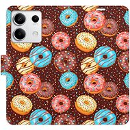 iSaprio flip pouzdro Donuts Pattern pro Xiaomi Redmi Note 13 5G - Phone Case