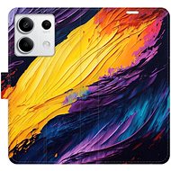 iSaprio flip case Fire Paint for Xiaomi Redmi Note 13 5G - Phone Case