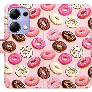 iSaprio flip pouzdro Donuts Pattern 03 pro Xiaomi Redmi Note 13 Pro - Phone Case