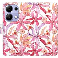 iSaprio flip case Flower Pattern 10 for Xiaomi Redmi Note 13 Pro - Phone Case