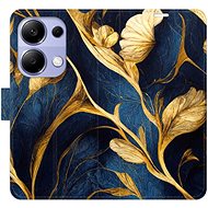 iSaprio flip case GoldBlue for Xiaomi Redmi Note 13 Pro - Phone Case